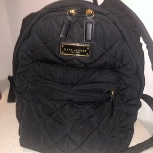 Marc Jacobs Quilted Black Backpack